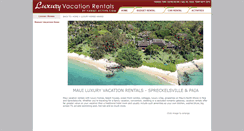 Desktop Screenshot of luxury-rentals.hawaiiactive.com